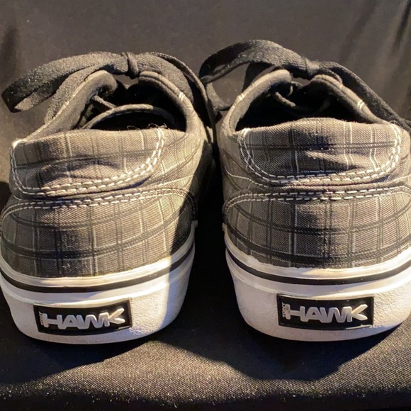 Tony Hawk Black Plaid Skater Sneakers - Picture 5 of 8